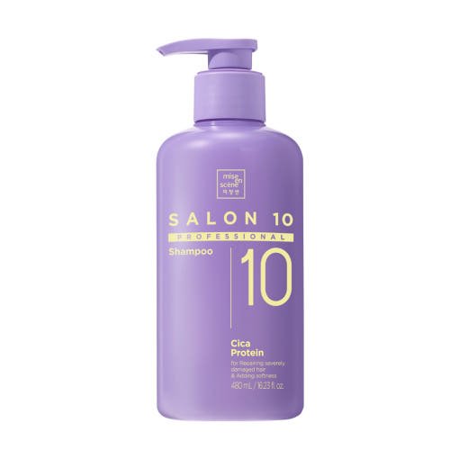 [mise en scene] Salon 10 Professional Cica Protein Shampoo 480ml - JOSEPH BEAUTY