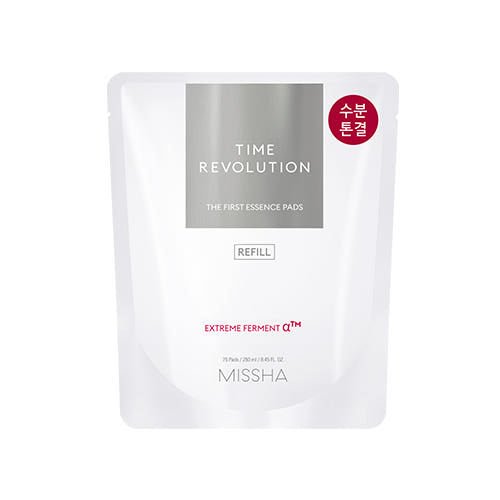 MISSHA Time Revolution The First Essence Pad 250ml/75pads (Refill) - JOSEPH BEAUTY