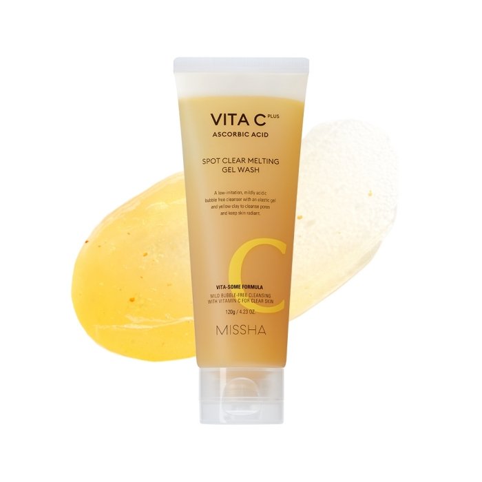 MISSHA Vita C Plus Ascorbic Acid Spot Clear Melting Gel Wash 120g