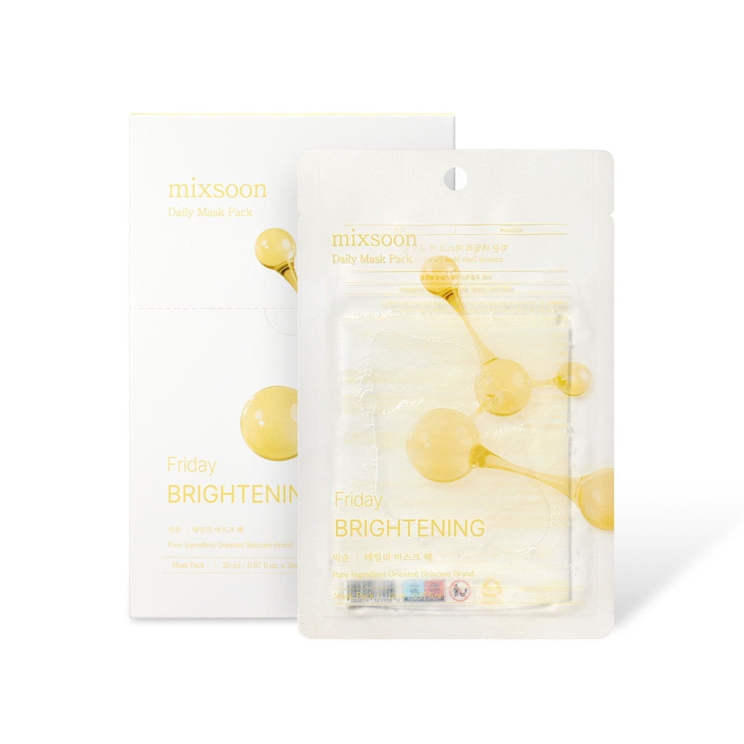 mixsoon Daily Mask Pack Friday 20ml X 10ea
