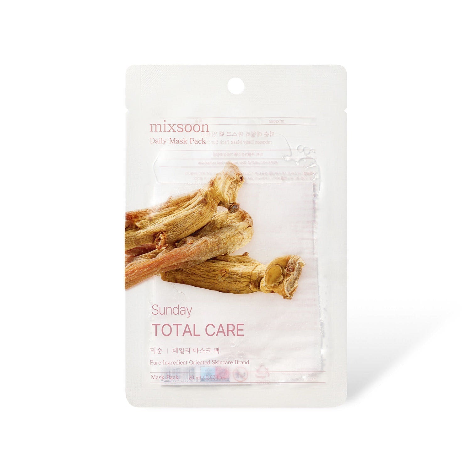 mixsoon Daily Mask Pack Sunday 20ml X 10ea