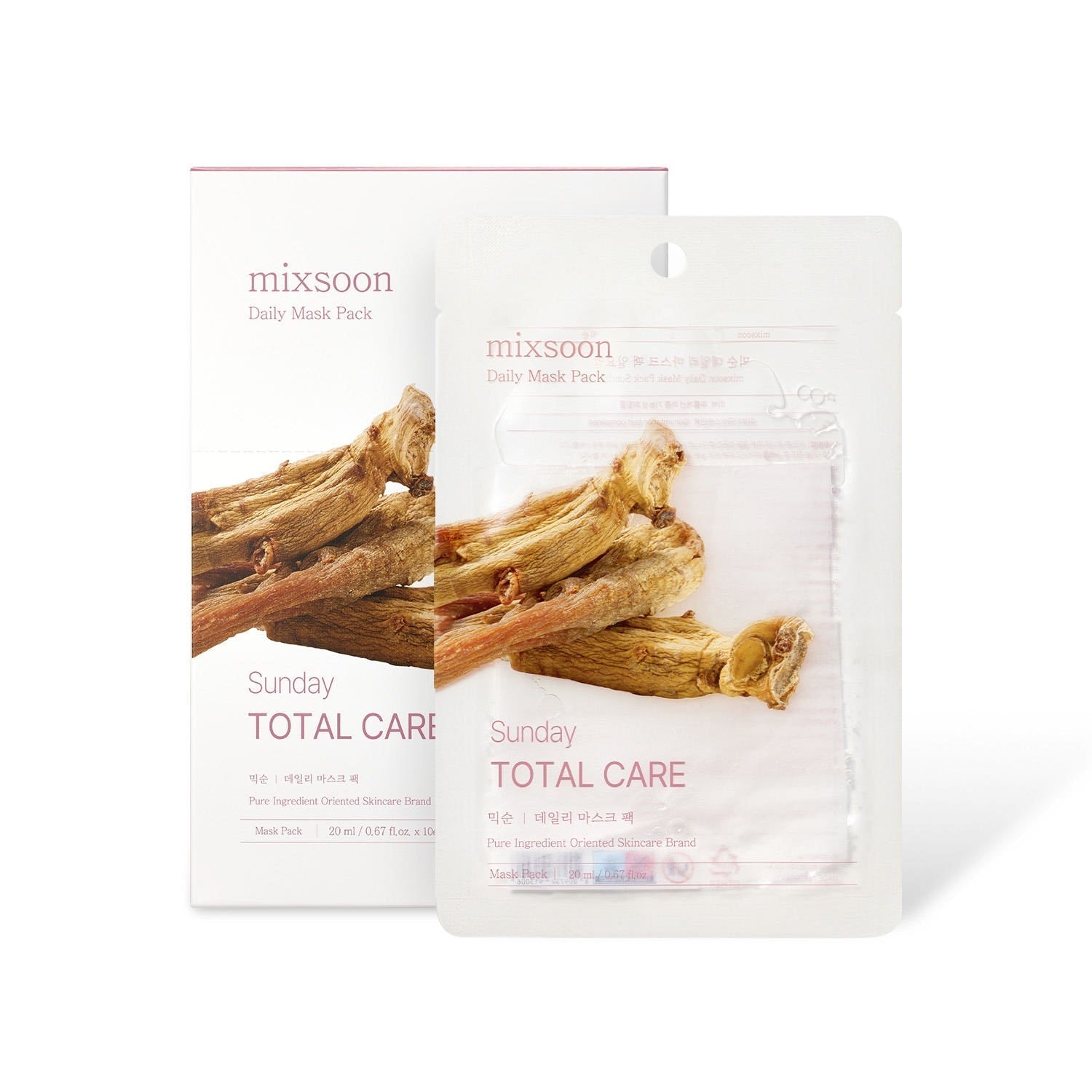 mixsoon Daily Mask Pack Sunday 20ml X 10ea