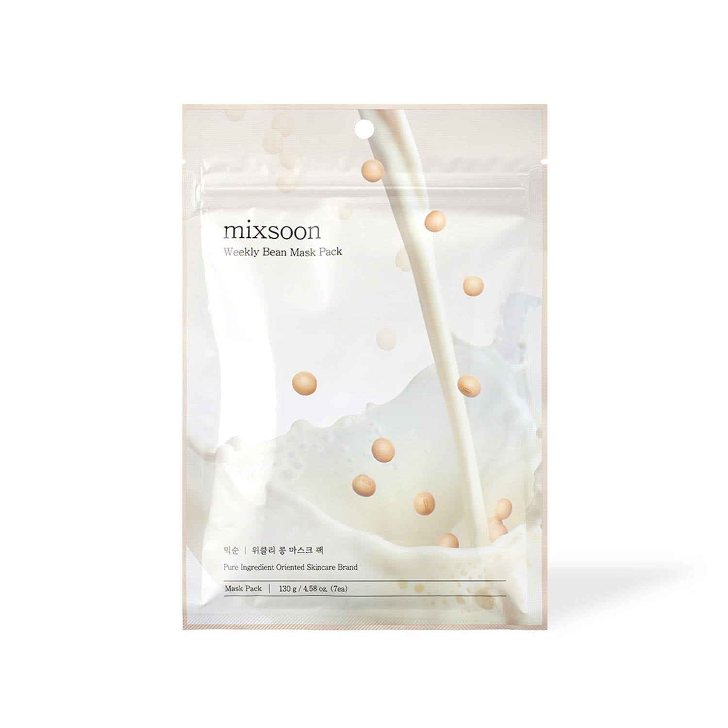 mixsoon Weekly Bean Mask Pack 130g (7ea)