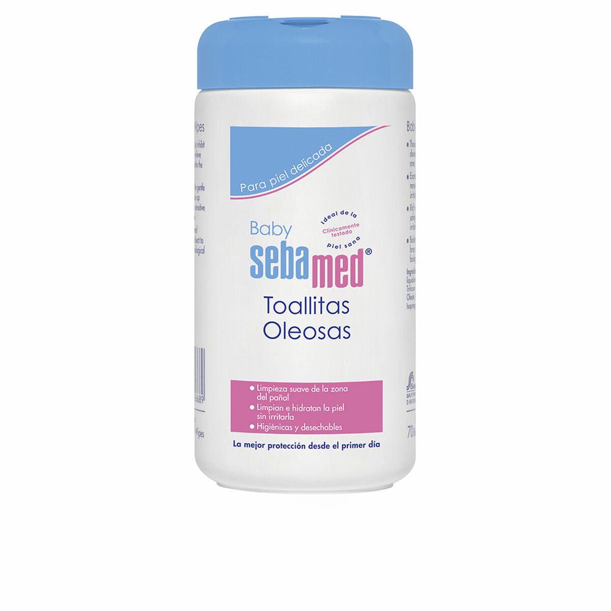 Moist Wipes Sebamed Oily (70 Units) - JOSEPH BEAUTY