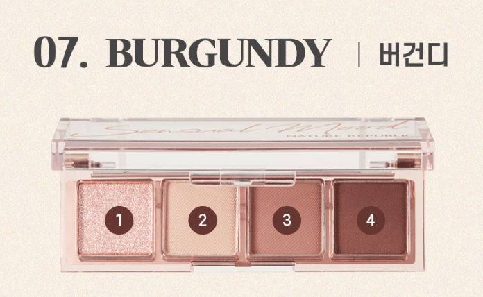 [NATURE REPUBLIC] Daily Basic Palette 2.4~2.7g (6colors) - JOSEPH BEAUTY