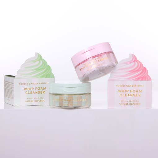 [NATURE REPUBLIC] Forest Garden Whip Foam Cleanser 90ml (2types) - JOSEPH BEAUTY