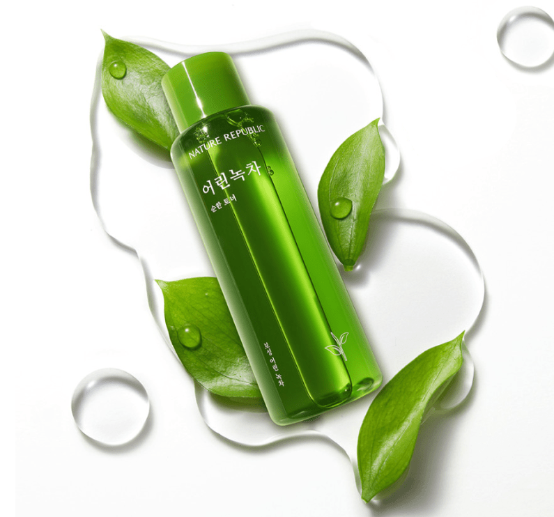 [NATURE REPUBLIC] Mild Green Tea Toner 155ml - JOSEPH BEAUTY
