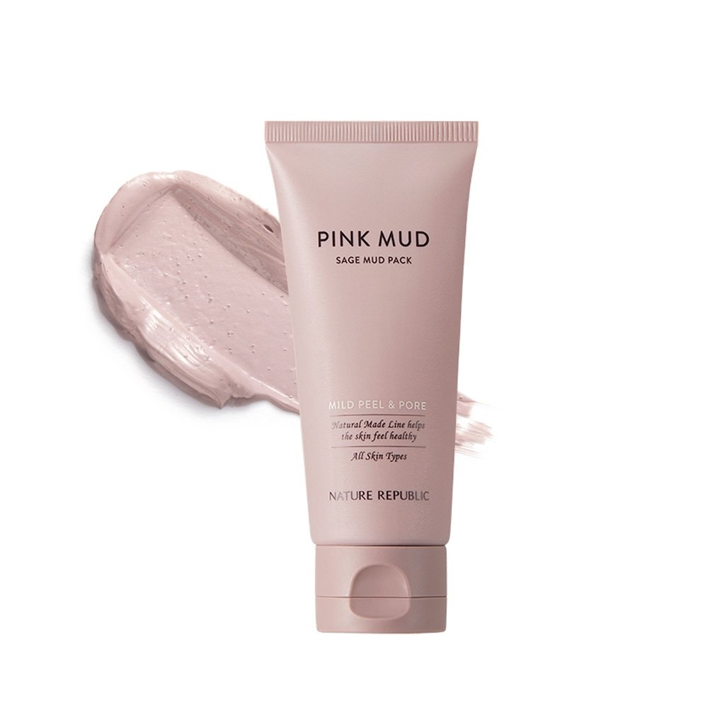 [NATURE REPUBLIC] Natural Made Pink Sage Mild Peel mud pack 100ml