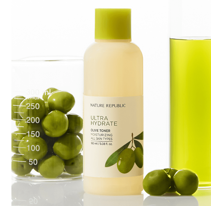[NATURE REPUBLIC] Ultra Hydrate Olive Toner 180ml - JOSEPH BEAUTY
