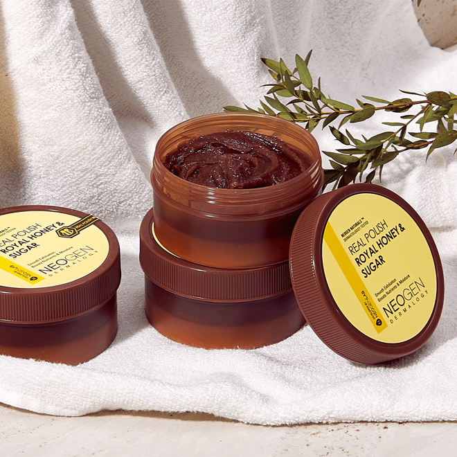 NEOGEN Dermalogy Real Polish - Royal Honey & Sugar Scrub 100g - JOSEPH BEAUTY