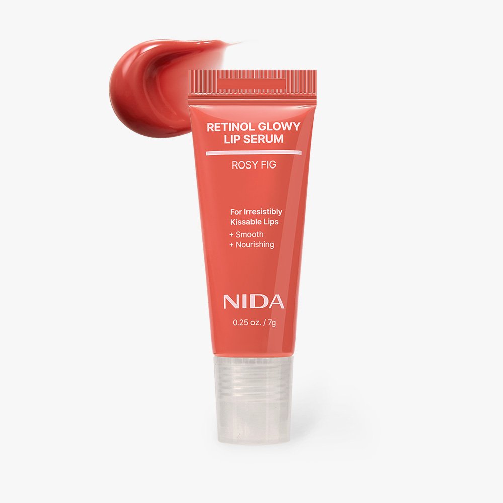 NIDA Retinal Glowy Lip Serum 7g #Rosy Fig