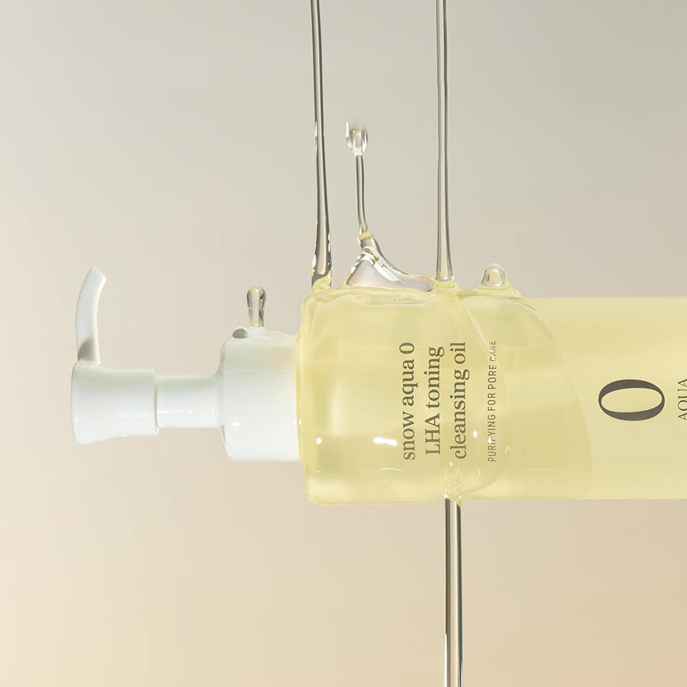 nooni Snow Aqua 0 LHA Toning Cleansing Oil 200ml - JOSEPH BEAUTY