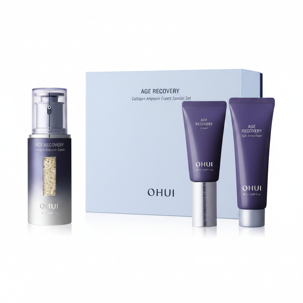 O HUI Age Recovery Collagen Ampoule Expert Special Set
