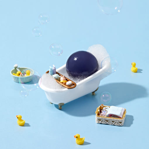 ongredients Butterfly Pea Cleansing Ball 110g