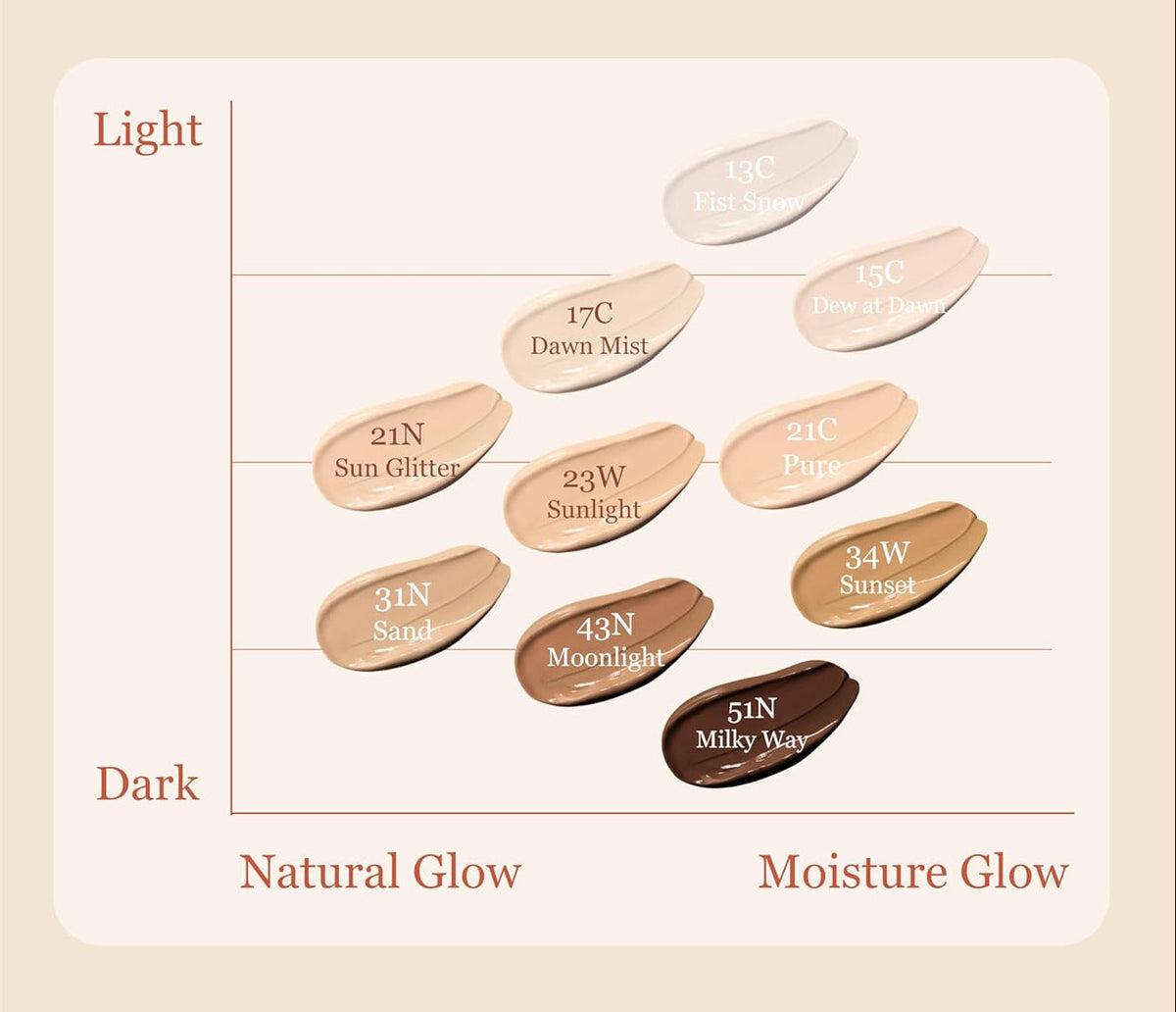 ongredients Skin Barrier Glow Cover Cushion SPF50+ PA++++ 14g (3colors)