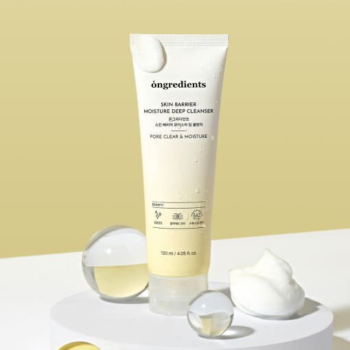 ongredients Skin Barrier Moisture Deep Cleanser 120ml - JOSEPH BEAUTY