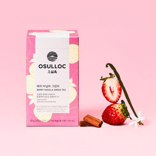 OSULLOC Berry Vanilla Green Tea (20 count)