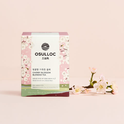 OSULLOC Cherry Blossom Blended Tea (10 count)