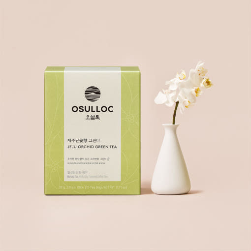 OSULLOC Jeju Orchid Green Tea (10 count)