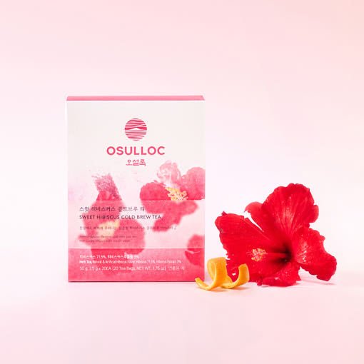 OSULLOC Sweet Hibiscus Cold Brew Tea (20 count) - JOSEPH BEAUTY
