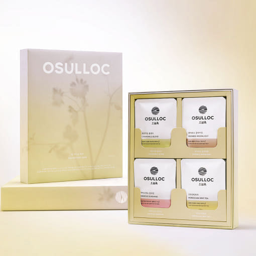 OSULLOC Tea Edition Herb Gift Box Set (16 count, 4 flavors X 4ea)