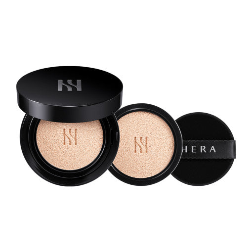 HERA Black Cushion Foundation SPF34/PA++ cushion compact in shade 13N1 Porcelain