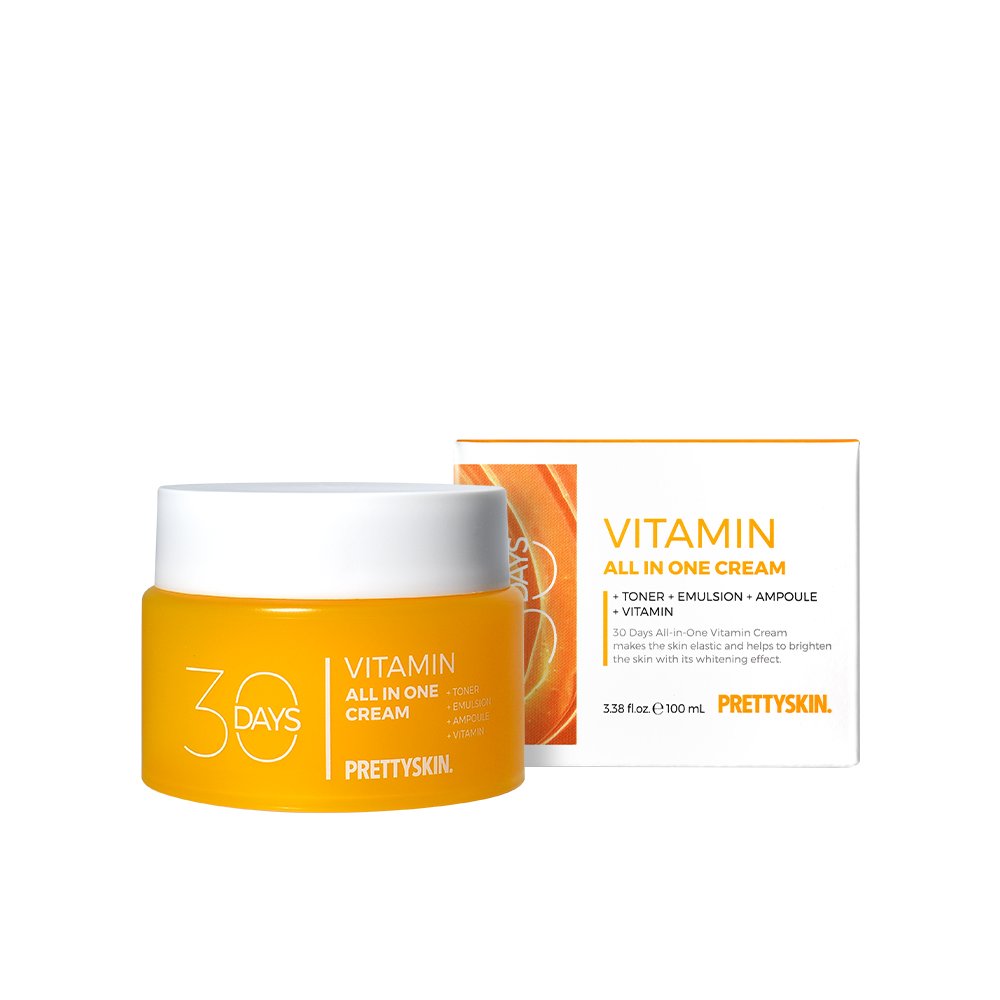 PRETTYSKIN 30 Days All-in-One Vitamin Cream 100ml