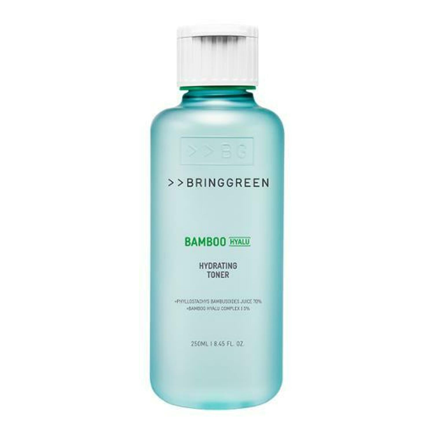 BRINGGREEN Bamboo Hyalu Feuchtigkeitsspendendes Gesichtswasser, 250 ml