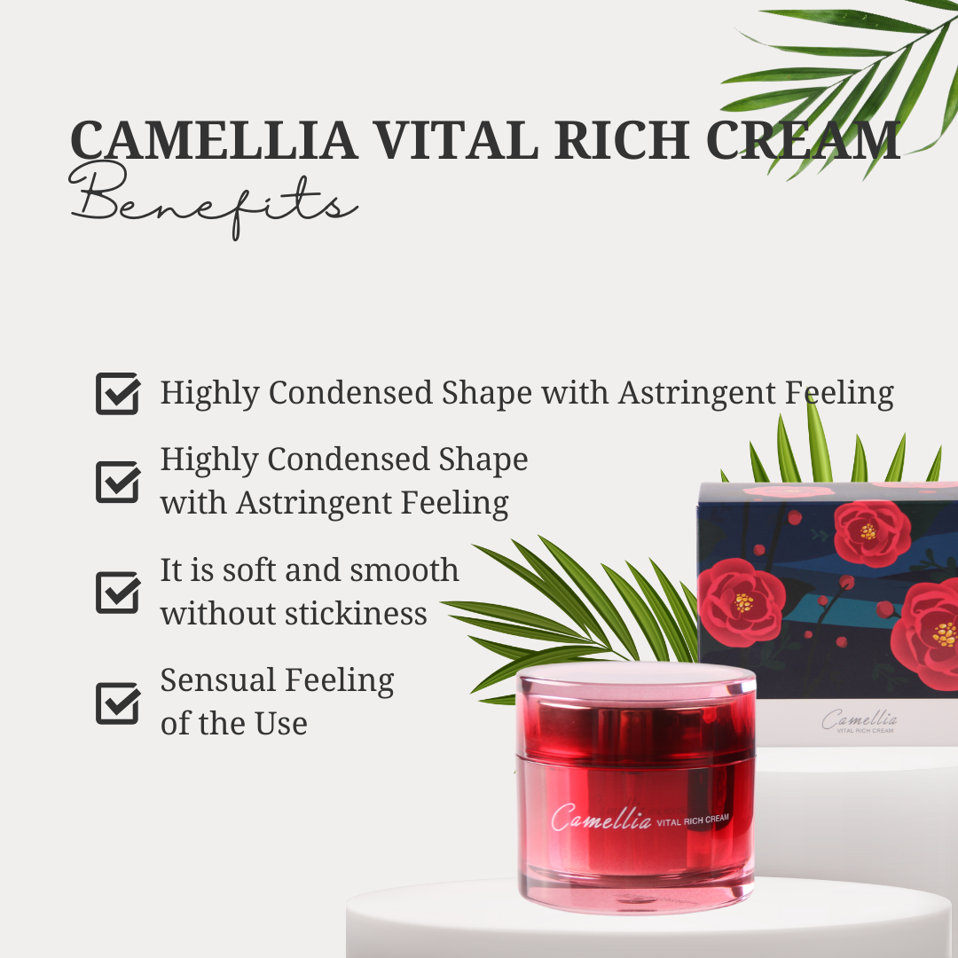 [JEJU INDI] Camellia Vital Rich Cream 50ml