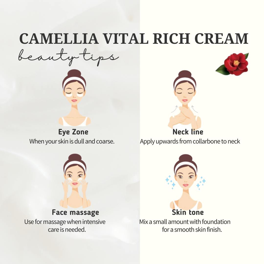 [JEJU INDI] Camellia Vital Rich Cream 50ml