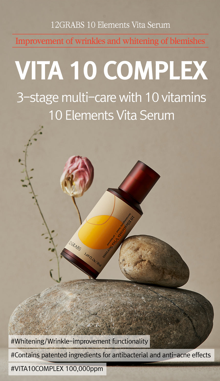 12GRABS 10 Elemente Vita Serum 50ml 