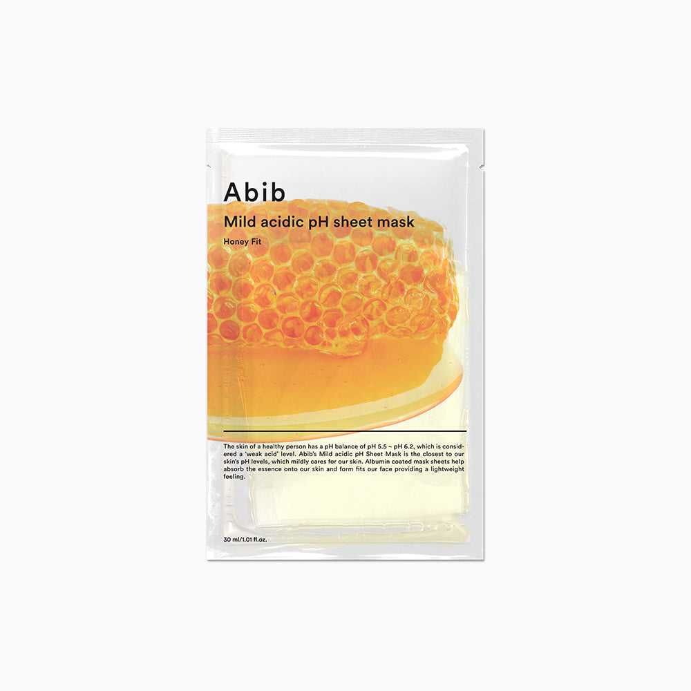 Abib Mild saurer pH-Tuchmaske Honey fit 30ml