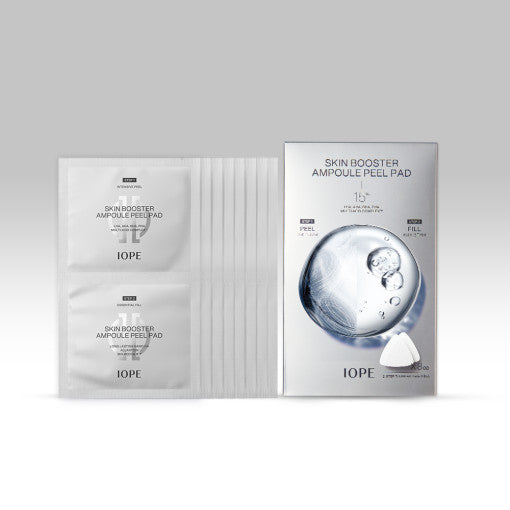 IOPE Skin Booster Ampullen-Peeling-Pad, 3,5 ml, 8 Stück