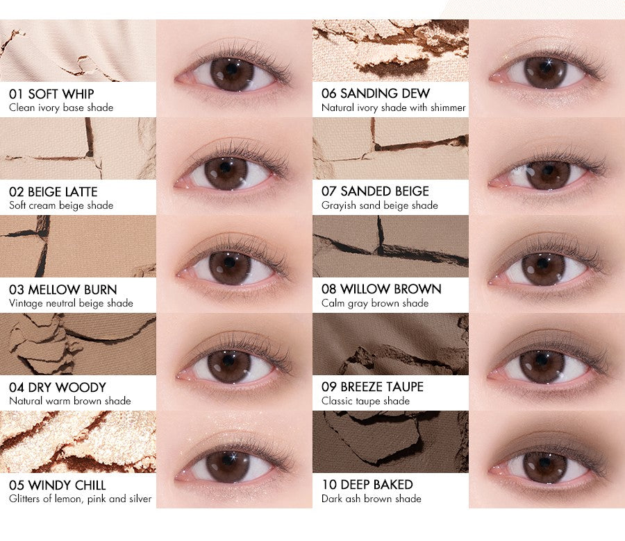 rom&nd BETTER THAN PALETTE SPRING FEVER (2 colors) 6g