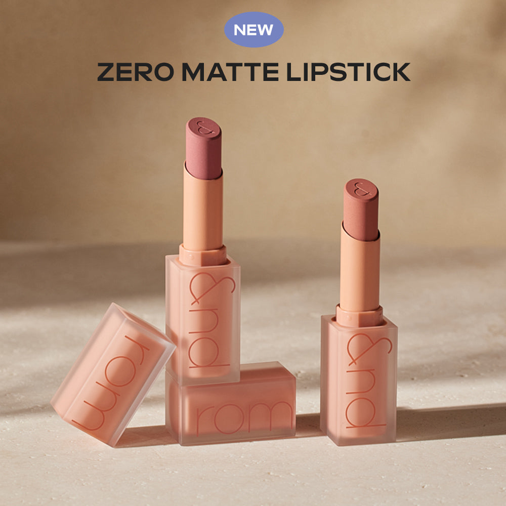 rom&amp;nd ZERO MATTE LIPSTICK Neu Muteral Nude