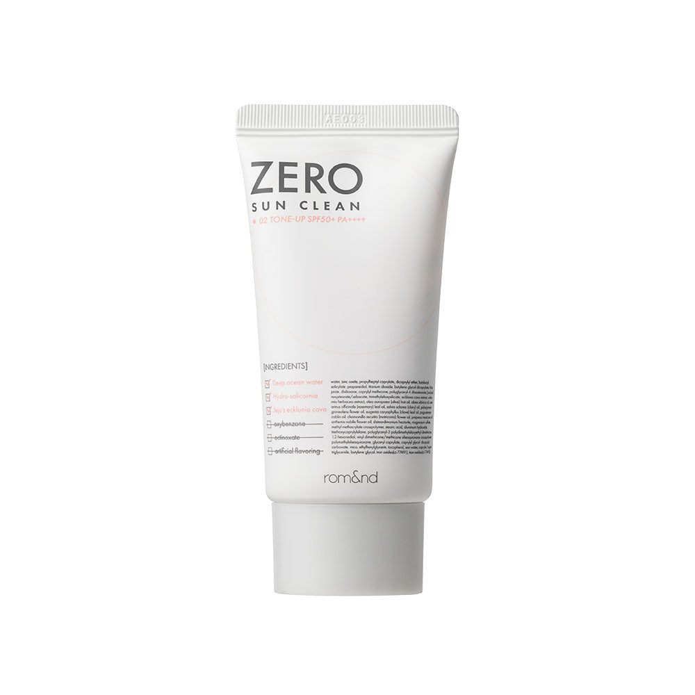 rom&amp;nd ZERO SUN CLEAN 50ml, LSF 50+, PA++++