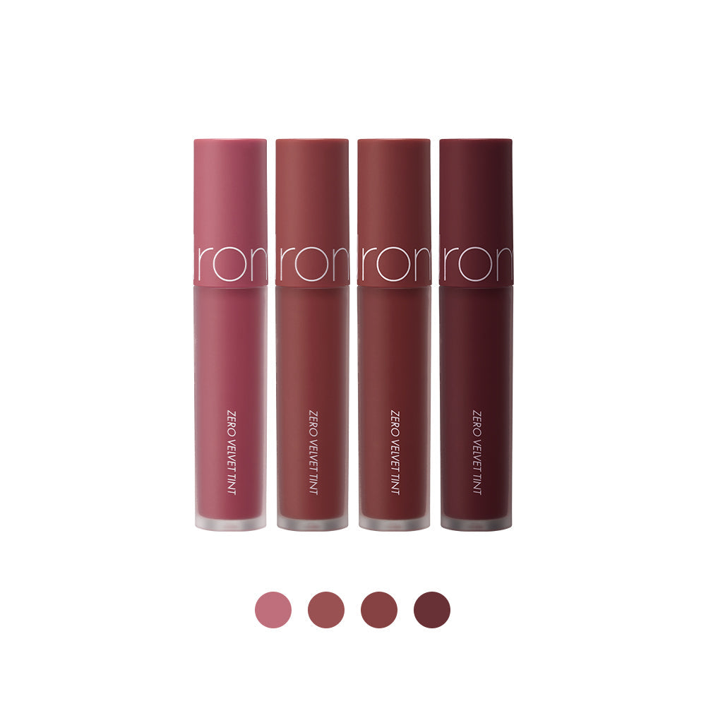 rom&amp;nd ZERO VELVET TINT 4 Farben