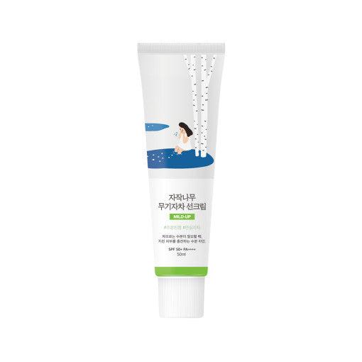 Round Lab Birch Moisturizing Mild-Up Sunscreen 50ml (SPF 50+ PA++++)