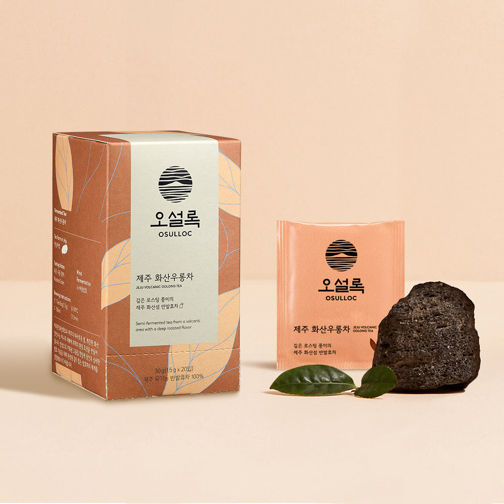 OSULLOC Bio-Jeju-Vulkan-Oolong-Tee (20 Stück) 