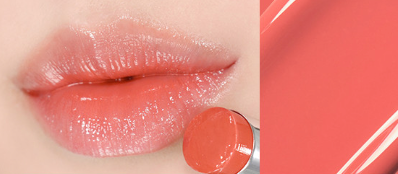 WAKEMAKE Dewy Gel Glaze Stick 04 WARMING CORAL