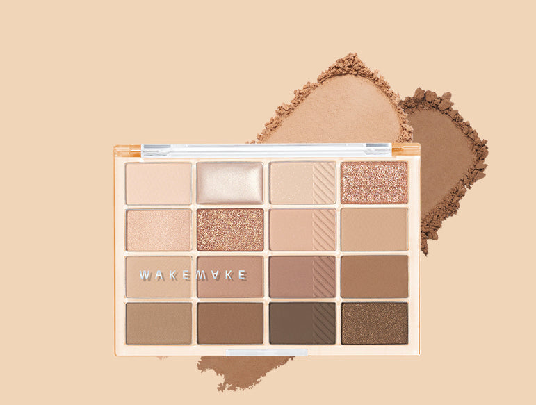 WAKEMAKE Soft Blurring Eye Palette 14g (Nr. 01–Nr. 12)