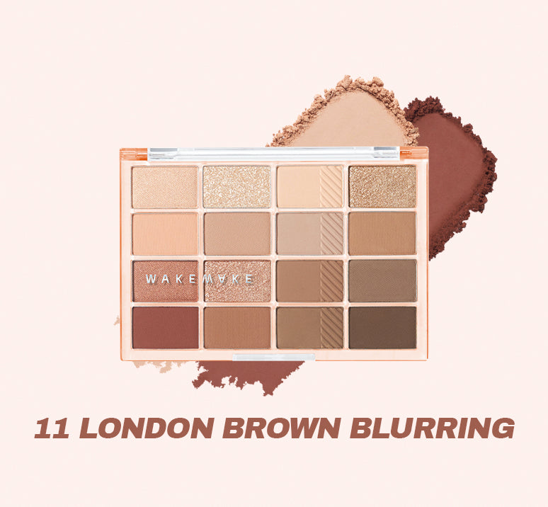 WAKEMAKE Soft Blurring Eye Palette 14g (Nr. 01–Nr. 12)