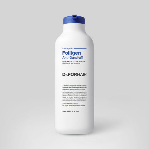 Dr.FORHAIR Folligen Anti-Schuppen-Shampoo 500ml