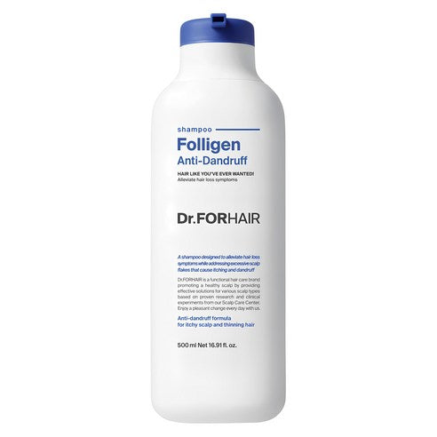 Dr.FORHAIR Folligen Anti-Schuppen-Shampoo 500ml