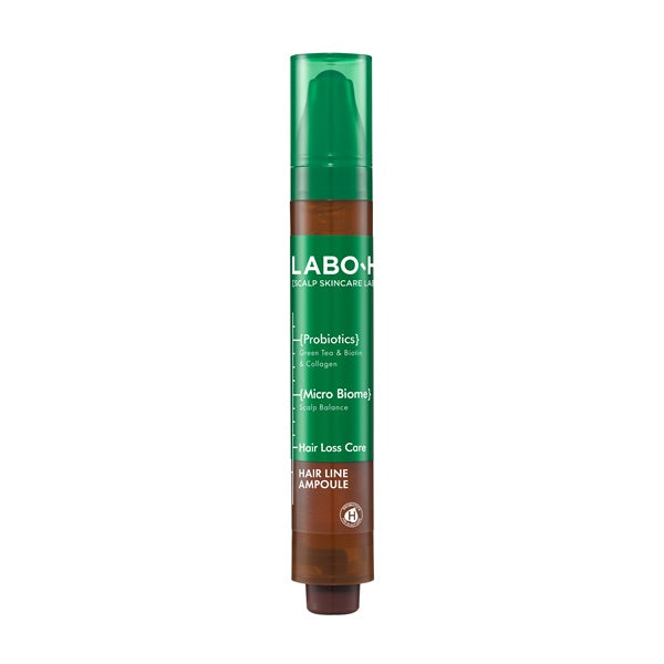 LABO-H Scalp Strengthening Clinic Haaransatz-Ampulle, Pflege bei Haarausfall, 15 ml 