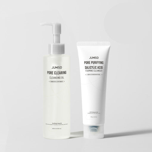 Jumiso Double Cleansing Duo (Porenreinigendes Reinigungsmittel 120 g + klärendes Reinigungsöl 200 ml)