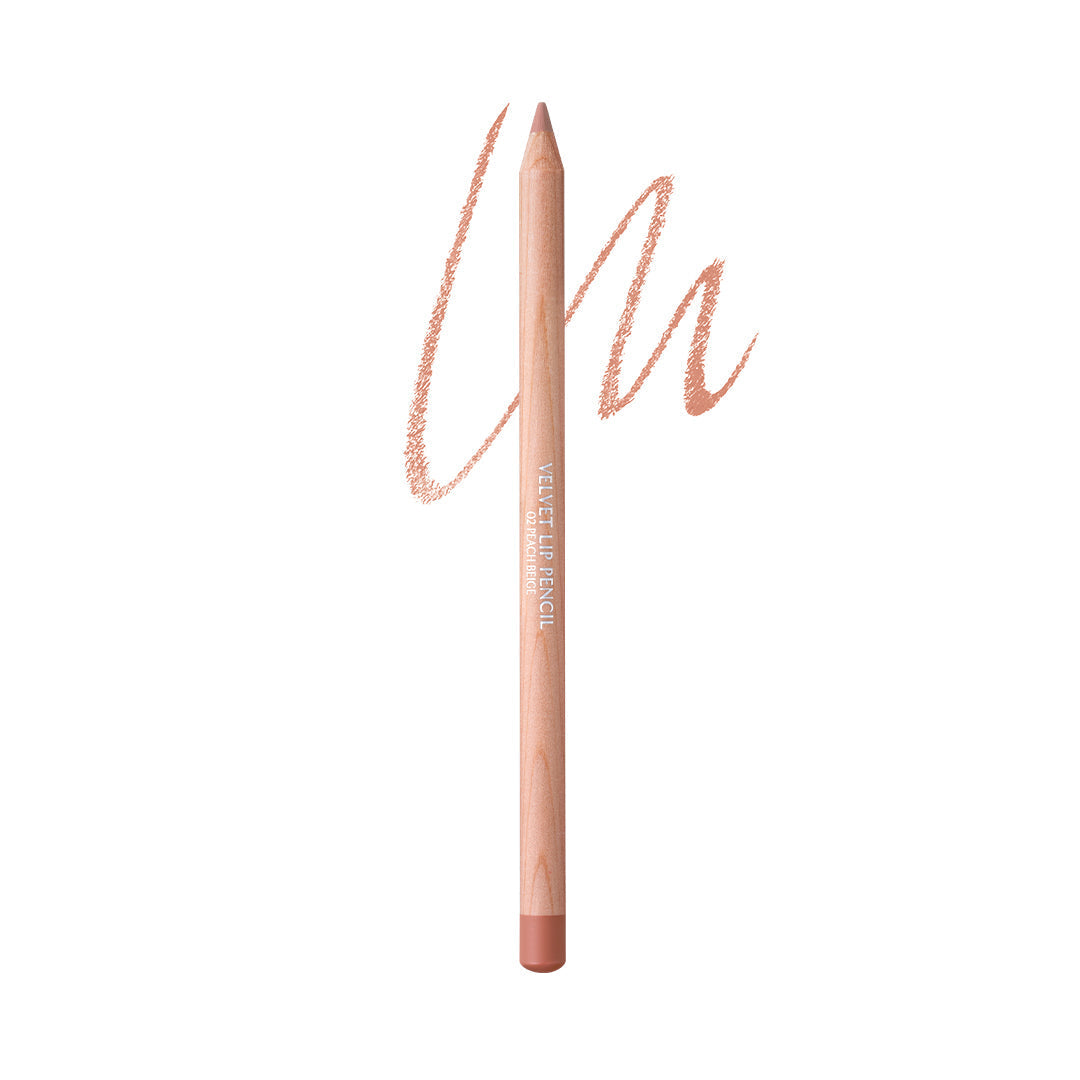 CLIO VELVET LIP PENCIL SET 002 PEACH BEIGE