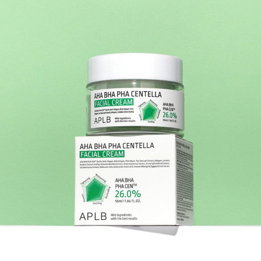 APLB AHA BHA PHA Centella Gesichtscreme 55 ml 