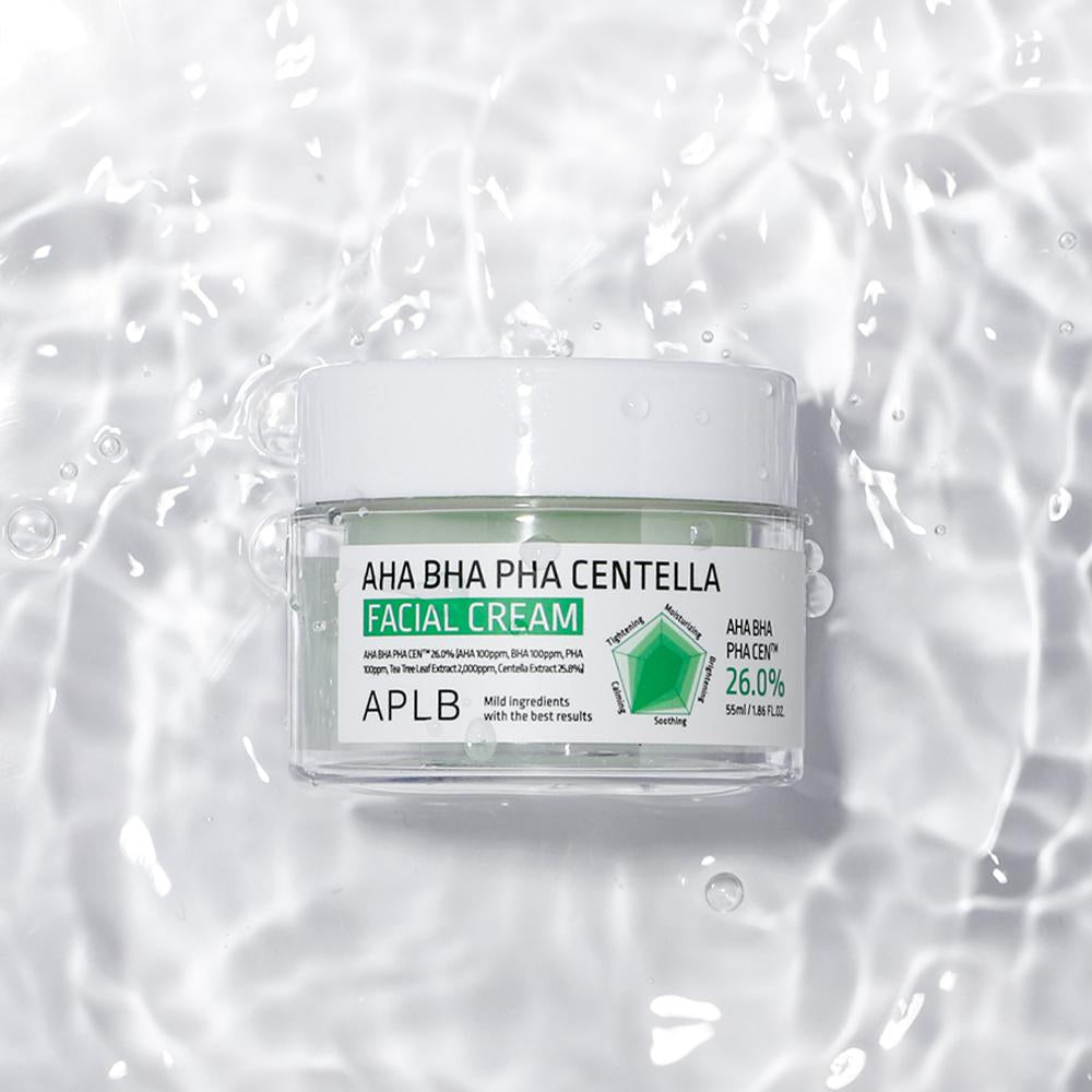 APLB AHA BHA PHA Centella Facial Cream 55ml