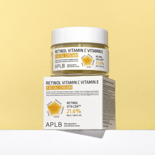 APLB Retinol Vitamin C Vitamin E Facial Cream 55ml